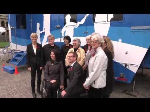 Hip health hits the road