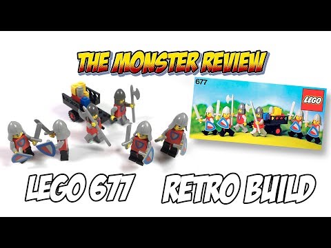 Lego 677 - Knight's Procession - Classic Castle - Retro Build