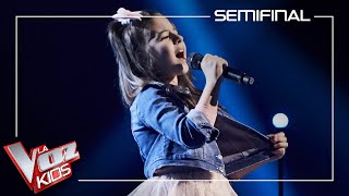 Nazaret Moreno canta &#39;Olvidé respirar&#39; | Semifinal | La Voz Kids Antena 3 2021