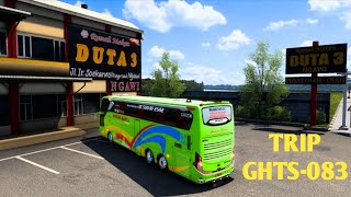Download lagu Start dari RM.Duta Ngawi With Bus UHD 'GHTS-083'🔥| ets2 bus mod indonesia mp3
