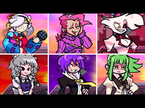 Confronting Yourself but everytime it's Fake Boyfriend turn a Different Skin Mod   FNF