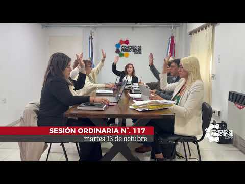 SESIÓN ORDINARIA N° 117