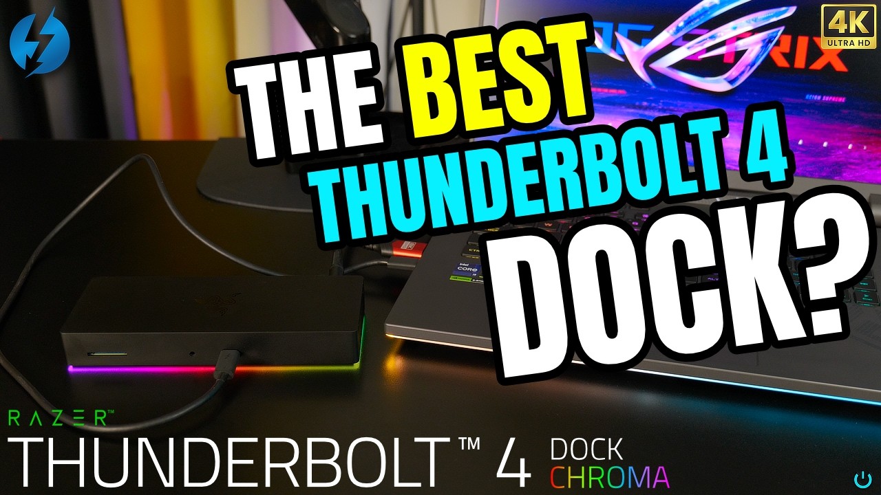 RAZER Thunderbolt 4 Dock Chroma 🔥 Full Review