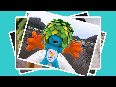 imagens do Tom Mascote Paralímpico 2016