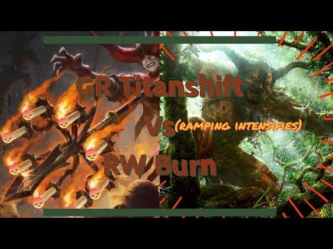 [Modern Paper MTG] Titanshift vs Burn - FNM 2.22.19