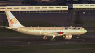preview picture of video '[FSX] NTAA RWY22 VOR Approach'