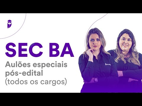 SEC BA: Aulão Especial pós-edital - Noções de Igualdade Racial e de Gênero