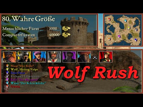 Tipps für Mission 80 - Wolf Rush | Stronghold Crusader Tipps