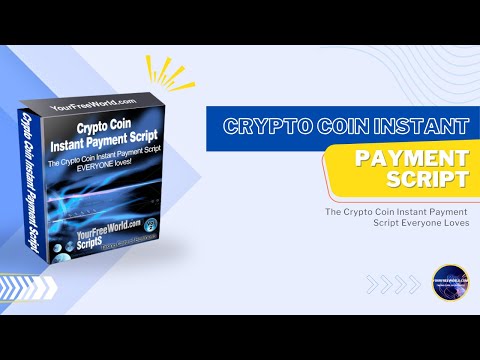 Crypto Coin Instant Payment Script video demo