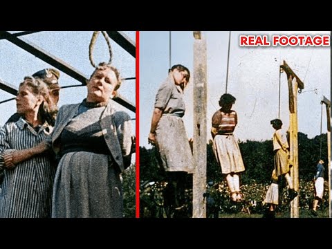 The PUBLIC Executions Of The FEMALE Guards Of Bergen-Belsen *WARNING: HARD TO STOMACH*