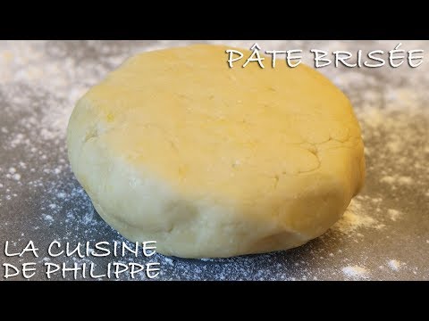 la recette de la pÃ¢te brisÃ©e maison