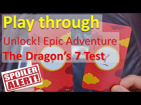 Major Spoiler!! Unlock  Epic Adventure - The Dragon's Seven Test
