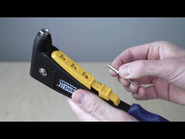Vidéo teaser pour Rapid RP40 MULTI Blindnietzange