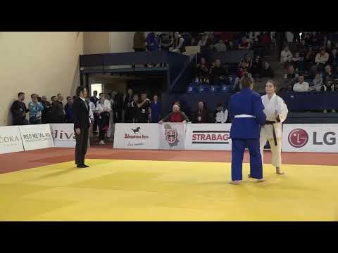 Anja Marton LOK Teodora Đorđević GOČ 1:0 +70kg #PrvenstvoSrbijeKadeti2022