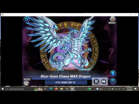 Win In One Turn With Blue Eyes Chaos Max Dragon and Blue Eyes White Dragon Deck - Master Duel YuGiOh