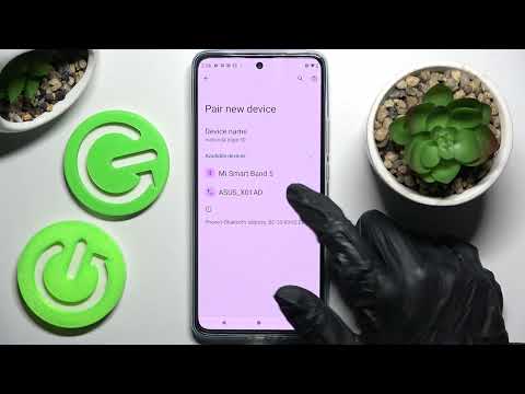 How to Pair Bluetooth Device with MOTOROLA EDGE 30 - Create Bluetooth Connection