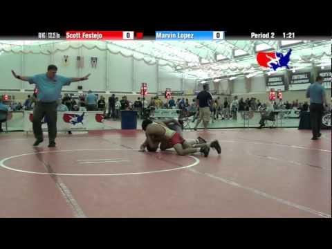 University Nat`ls FS  60 KG / 132.25 lbs: Scott Festejo vs. Marvin Lopez