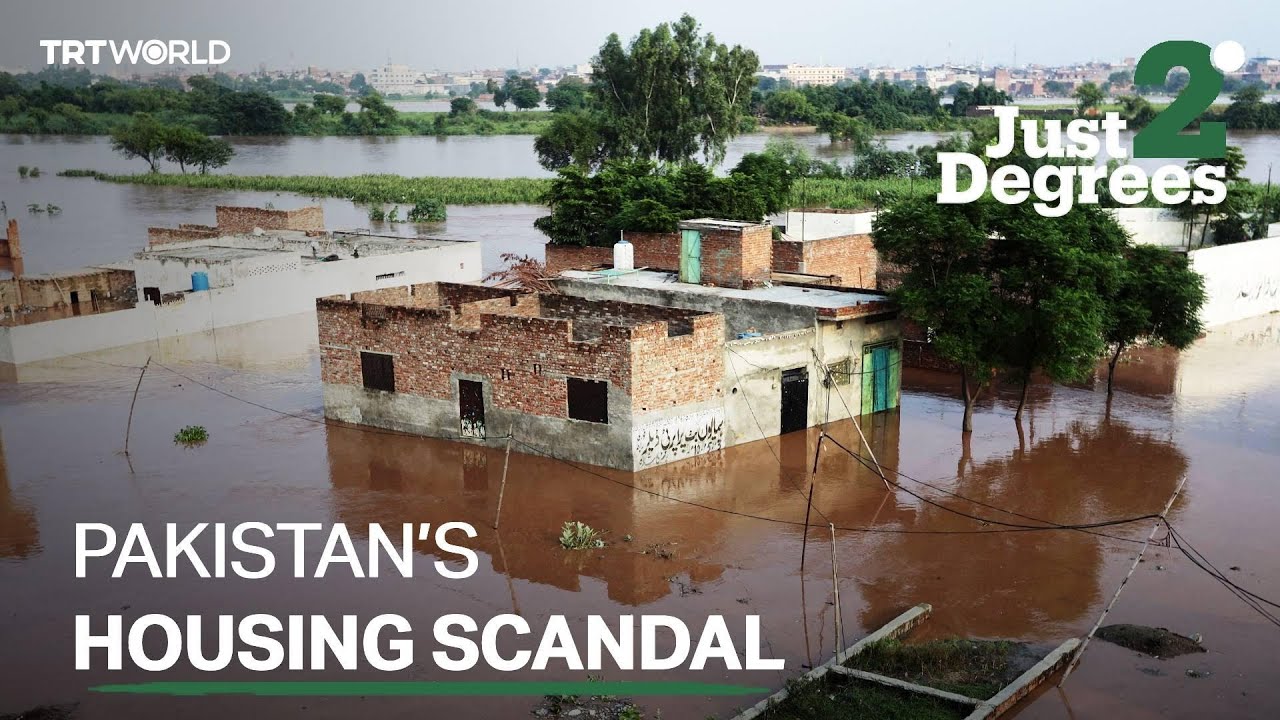 They ignored the warnings, and built luxury homes on a dry riverbed