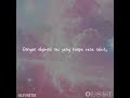 STORY WA BLACKPINK JENNIE PART1 AUTHESTIC LYRICS