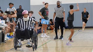 Refereeing Basketball Games Injured