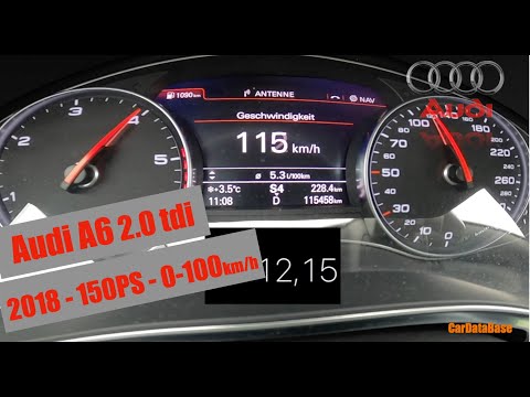 Audi A6 2.0TDI Ultra 150PS 0-100km/h