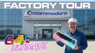 Watch the NEW Commodore 64 Ultimate being made! - Exclusive Major Update