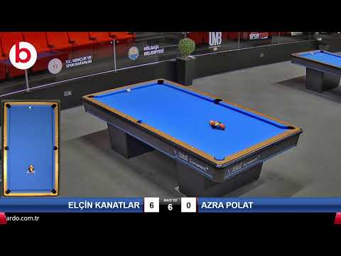 ELÇİN KANATLAR & AZRA POLAT Bilardo Maçı - 