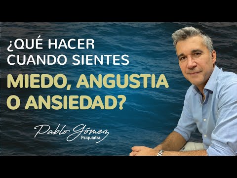 ¿Qué hacer cuando tienes ANGUSTIA, ANSIEDAD o MIEDO? - Pablo Gomez #ansiedad #amor #respiracion