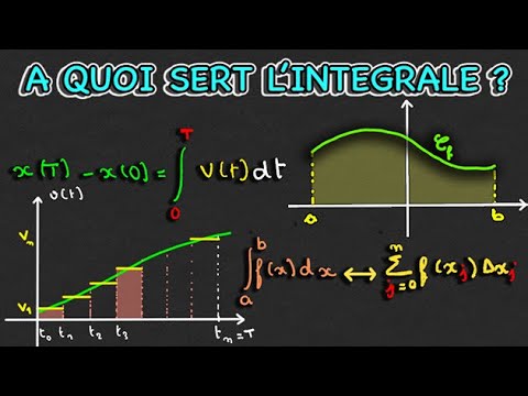 A quoi sert l'intégrale ? - Terminale