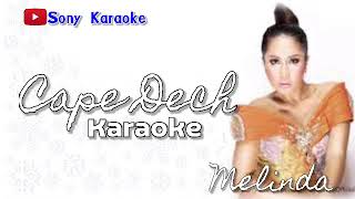 Download lagu Cape Dech || Melinda || Karaoke || @sonykaraokeofficial mp3