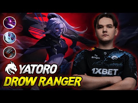 YATORO PLAYING PURE-DAMAGE DROW RANGER | 2023 GAMEPLAY 🔥🔥🔥