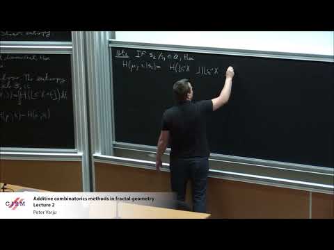 Peter Varju: Additive combinatorics methods in fractal geometry - lecture 2