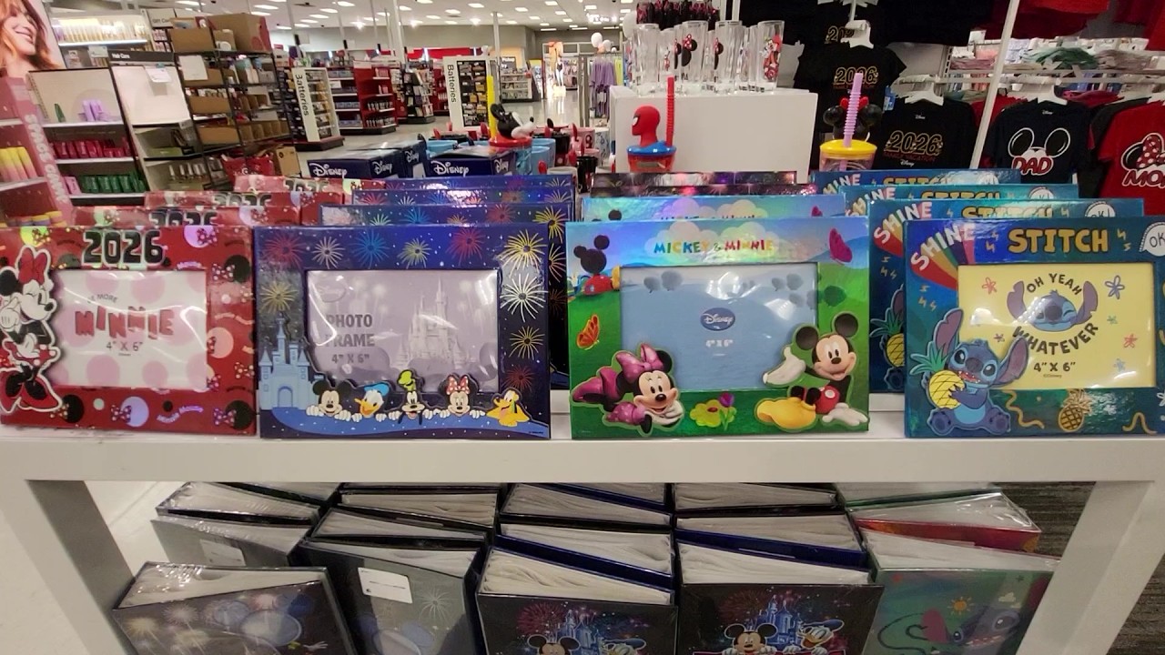 DISNEY 2026 PICTURE FRAMES 4X6 - MICKEY MOUSE MINNIE STITCH GOOFY PLUTO DONALD