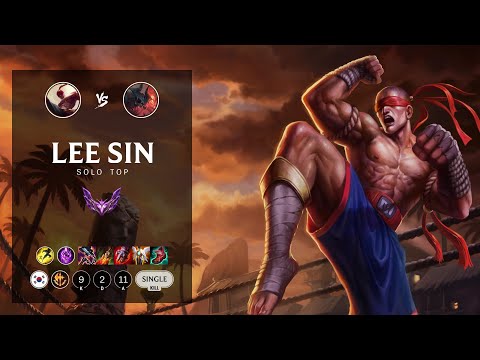 Lee Sin Top vs Aatrox - KR Master Patch 12.20