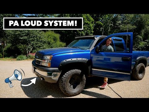 Custom PA Loud System // Chevy Silverado 1500