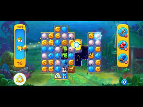 Fishdom level 10508 no boosters フィッシュダム ノーマル