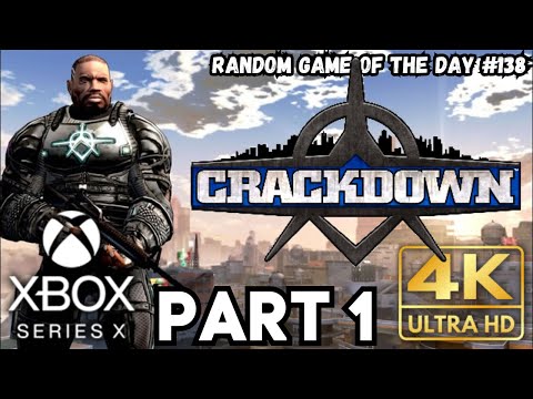 Crackdown Gameplay Walkthrough Part 1 | Xbox Series X|S | 4K HDR | RANDOM GAME OF THE DAY 138