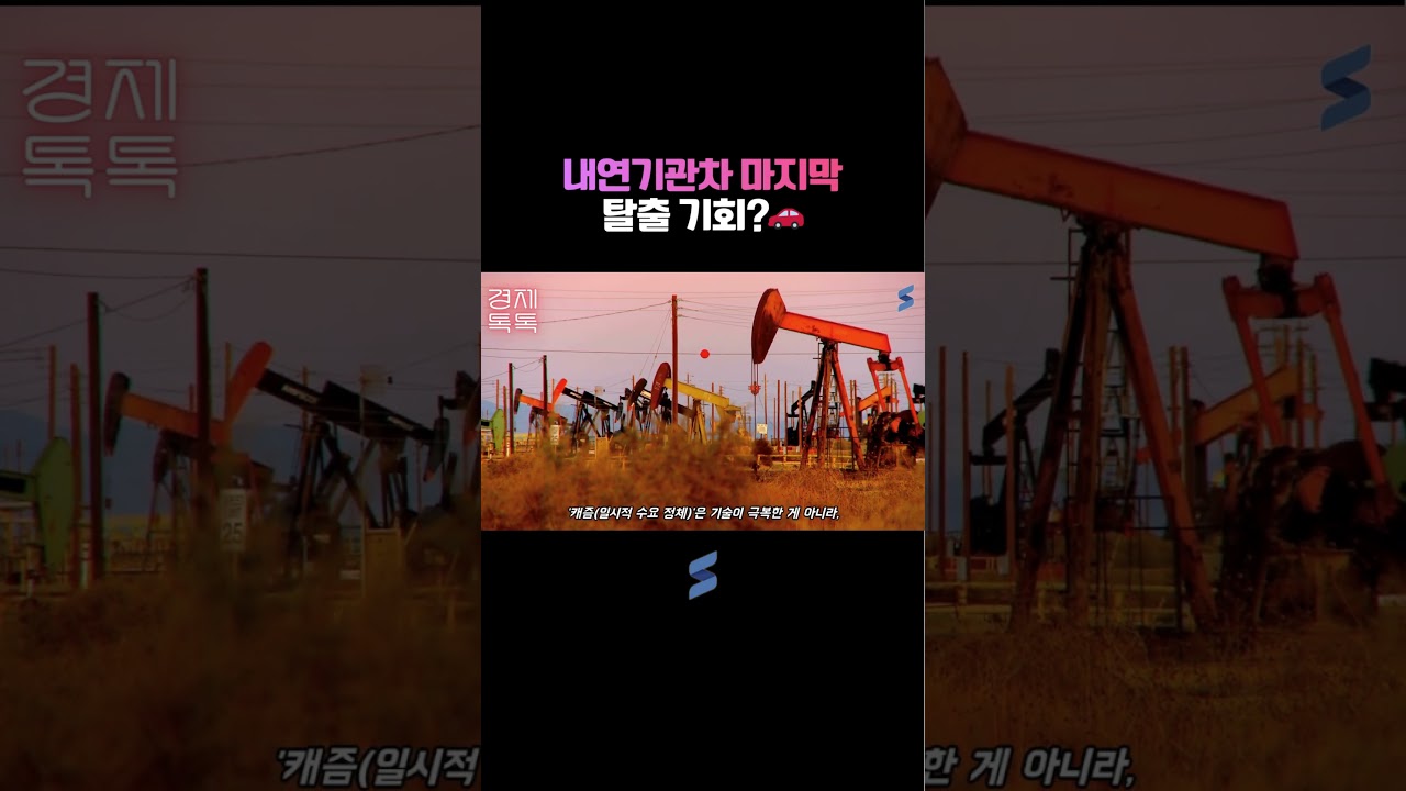 내연기관차 마지막 탈출 기회?🚗