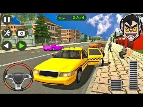 Taxi Driver 2019 - 3D City Cab Simulator - Android iOS Gameplay