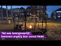 'Het was levensgevaarlijk', omwonende stijf in bed bij rellen in Hedel