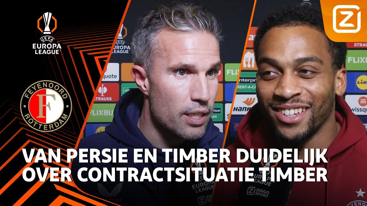 "De club en mijn zaakwaarnemers zijn nog steeds in overleg..." 🗣️ | Interview Timber & Van Persie