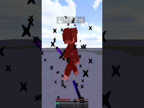 Minecraft, but PvP to the sound of Lil Peep - witchblades #shorts #minecraft