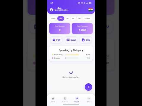 ReceiptSnap AI