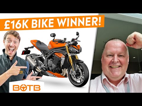 What A TRIUMPH! Bike Addict Wins British Motorcycle Worth £16,000! | BOTB Winner