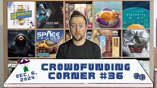 Crowdfunding Corner #36 // Death May Die, Enormity, Vestige, 52 Realms, and more! (December 6, 2024)