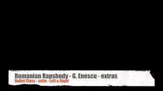 Ballet Class music - Small jumps - Romanian Rhapsody -G. Enescu -extras