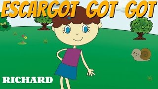 Escargot, got, got - Comptine pour enfants par Richard