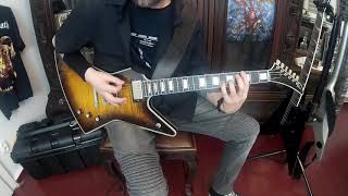 Guitar solo cover Dio &quot;Evil On Queen Street&quot; #gibsonguitar #Blackpitfather