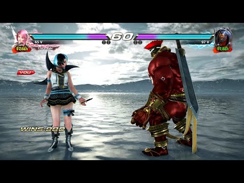 36_1 Alisa Bosconovitch Ryona VS Gigas - Tekken 7 ( Uchiha x24 ) Gameplay PC RX 570 8G