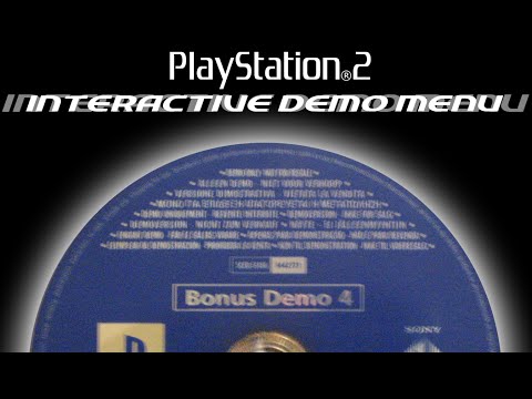 PS2 Bonus Disc 4 Interactive Menu